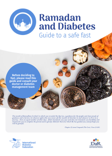 Cover of guide Ramadan and diabetes